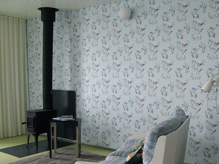 Wallpaper for the Fogo Island Inn